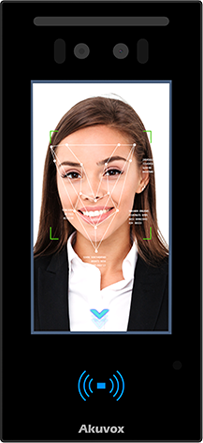 Akuvox A05 facial recognition access control terminal