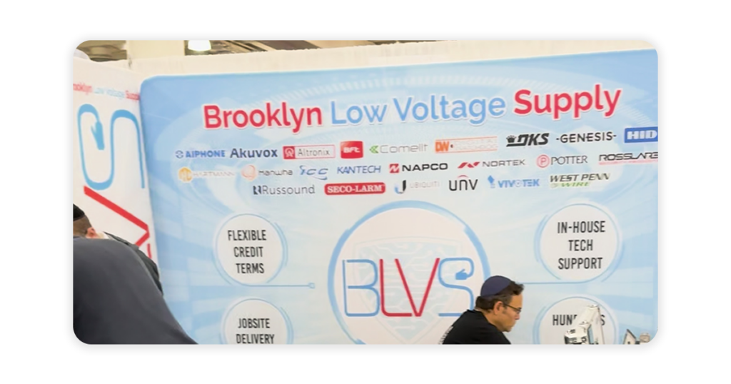 BLVS booth isc east 2024 javits center